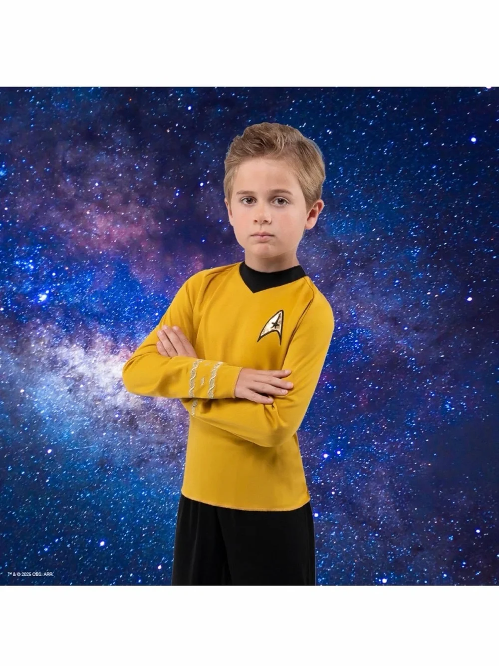Jazwares Star Trek Captain👨‍✈️Kirk Child👦🏻Halloween🎃Costume Sz S (6/7)